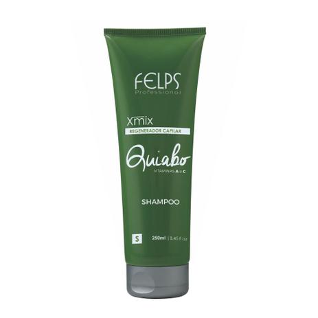 Shampoo Regenerador Capila Profissional Xmix Quiabo Felps 250ml Menor preço em Shampoo Regenerador Capila Profissional Xmix Quiabo Felps 250ml