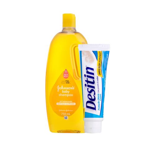Shampoo Regular Johnsons Baby 750 ml + 1Cremes Preventivos de Assadura Desitin 113g - Johnsons baby Menor preço em Shampoo Regular Johnsons Baby 750 ml + 1Cremes Preventivos de Assadura Desitin 113g - Johnsons baby
