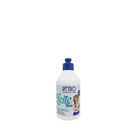 Shampoo Retrô Cosméticos Leite Doce 300ml Menor preço em Shampoo Retrô Cosméticos Leite Doce 300ml