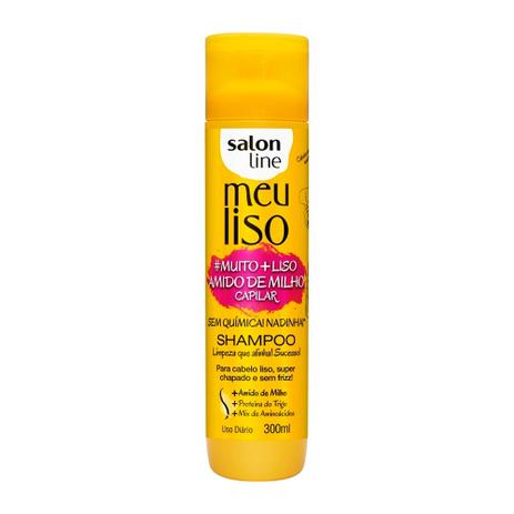Shampoo Salon Line Meu Liso Amido de Milho Capilar 300ml Menor preço em Shampoo Salon Line Meu Liso Amido de Milho Capilar 300ml
