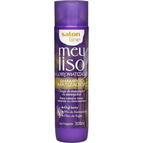 Shampoo Salon Line Meu Liso LoiroMatizado Matizador - 300ml é ruim? Shampoo Salon Line Meu Liso LoiroMatizado Matizador - 300ml é boa?