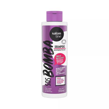 Shampoo Salon Line SOS Bombástico - 300ml Menor preço em Shampoo Salon Line SOS Bombástico - 300ml