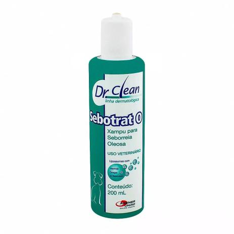 Shampoo Sebotrat ”O” Dr.Clean 200ML - Agener Menor preço em Shampoo Sebotrat ”O” Dr.Clean 200ML - Agener