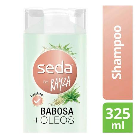 Shampoo Seda by Rayza Babosa + Óleos - 325ml Menor preço em Shampoo Seda by Rayza Babosa + Óleos - 325ml