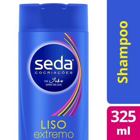 Shampoo Seda Liso Extremo 325ml Menor preço em Shampoo Seda Liso Extremo 325ml