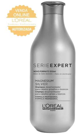 Shampoo Silver Loréal Professionnel Magnesium 300ml - Loreal Menor preço em Shampoo Silver Loréal Professionnel Magnesium 300ml - Loreal