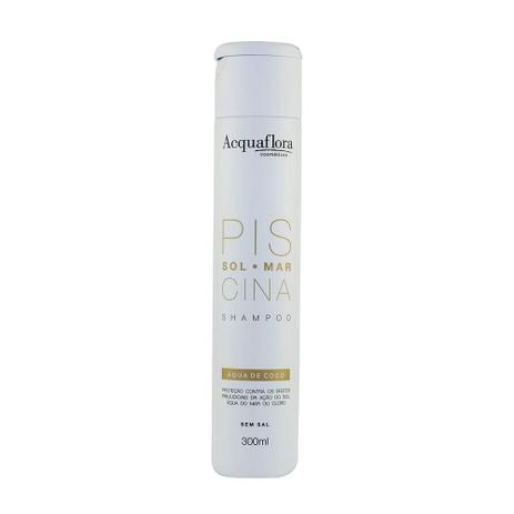 Shampoo Sol Mar Piscina 300ml - AcquaFlora Cosméticos Menor preço em Shampoo Sol Mar Piscina 300ml - AcquaFlora Cosméticos