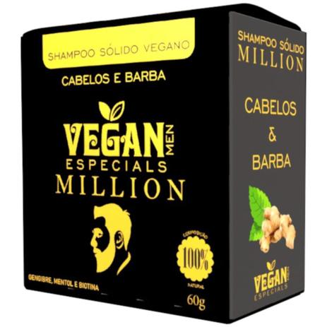 Shampoo Sólido em Barra Cabelo E Barba 100% Natural Vegan Line - La Femme
