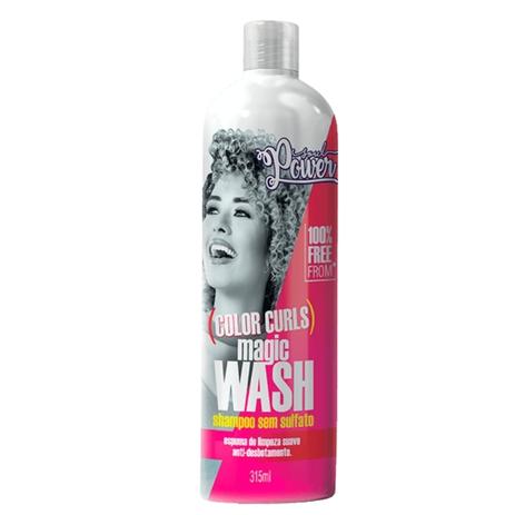 Shampoo Soul Power Color Curls Magic Wash Sem Sulfato 315ml - Soul poweer Menor preço em Shampoo Soul Power Color Curls Magic Wash Sem Sulfato 315ml - Soul poweer