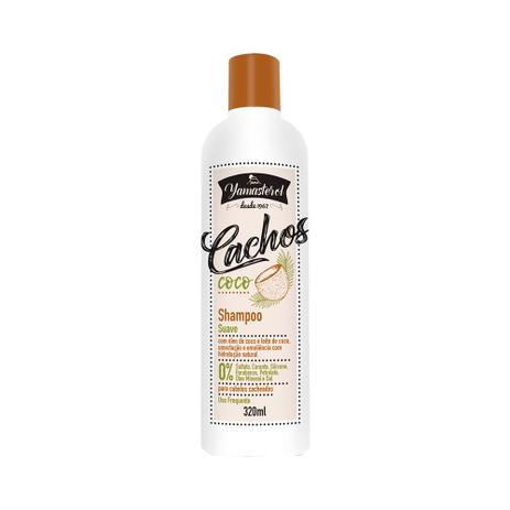 Shampoo Suave Coco Yamasterol Cachos 320ml - Yamá Menor preço em Shampoo Suave Coco Yamasterol Cachos 320ml - Yamá