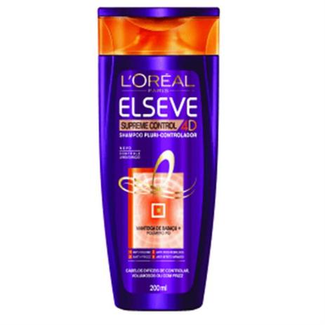 Shampoo uso diário elséve 200ml supreme control 4d Menor preço em Shampoo uso diário elséve 200ml supreme control 4d