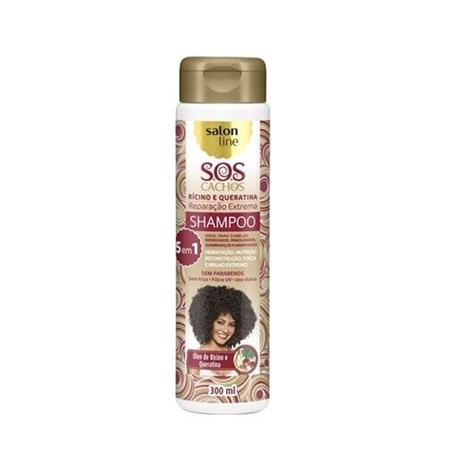 Shampoo uso diário salon line 300ml sos 5 em 1 - Seu gil Menor preço em Shampoo uso diário salon line 300ml sos 5 em 1 - Seu gil