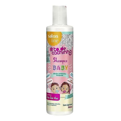 Shampoo Uso Diario Salon Line 300ml To De Cacho Baby Shampoo Infantil Magazine Luiza