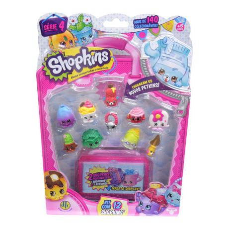 Shopkins Blister Kit com 12 Personagens - Série 4 - DTC Menor preço em Shopkins Blister Kit com 12 Personagens - Série 4 - DTC