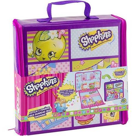 Shopkins - Estojo e Cenário + Shopkins Mega Kit - Combo Menor preço em Shopkins - Estojo e Cenário + Shopkins Mega Kit - Combo