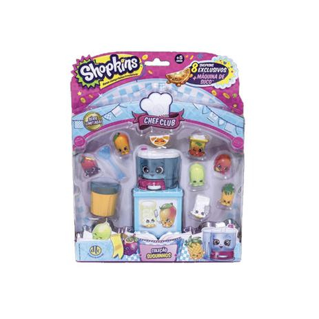 Shopkins Feirinha Gastronômica com Suquinhos - DTC Menor preço em Shopkins Feirinha Gastronômica com Suquinhos - DTC
