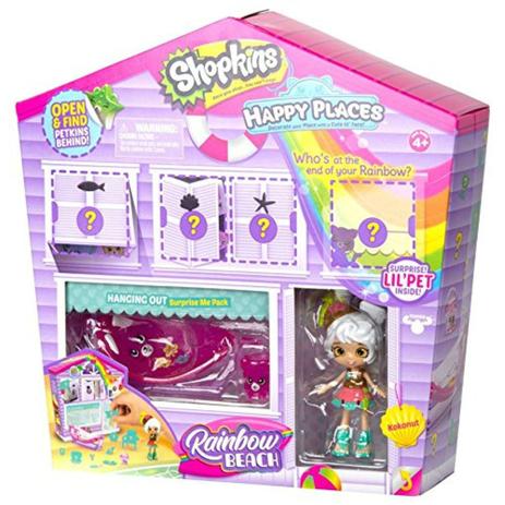 Shopkins Happy Places Casinha Surpresa Passeio na Praia Kôko Lú - DTC Menor preço em Shopkins Happy Places Casinha Surpresa Passeio na Praia Kôko Lú - DTC