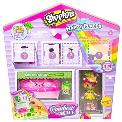 Shopkins Happy Places Casinha Surpresa Sala Tropical Alba Abacaxi - DTC Menor preço em Shopkins Happy Places Casinha Surpresa Sala Tropical Alba Abacaxi - DTC