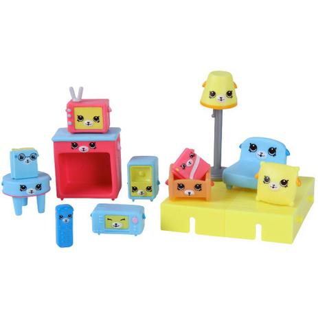 Shopkins Happy Places Kit Decoração - Sala Cachorrinhos - DTC Menor preço em Shopkins Happy Places Kit Decoração - Sala Cachorrinhos - DTC