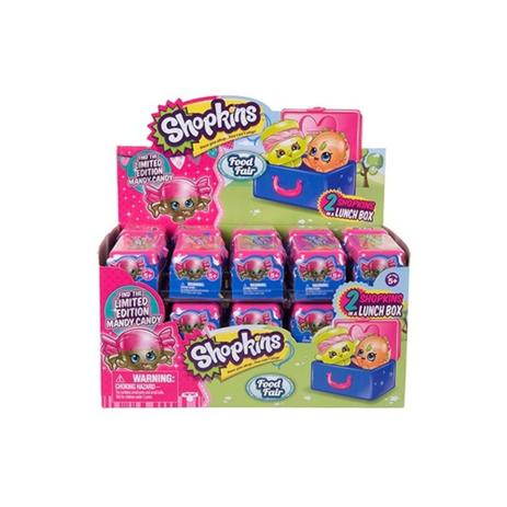 Shopkins Lancheira Feirinha Gastronomica Série 7 Dtc 1un Menor preço em Shopkins Lancheira Feirinha Gastronomica Série 7 Dtc 1un