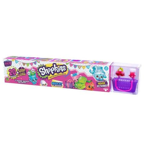 Shopkins Mega Kit Surpresa - DTC Menor preço em Shopkins Mega Kit Surpresa - DTC