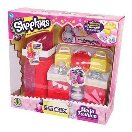 Shopkins Moda Fashion Penteadeira DTC 3737 Menor preço em Shopkins Moda Fashion Penteadeira DTC 3737