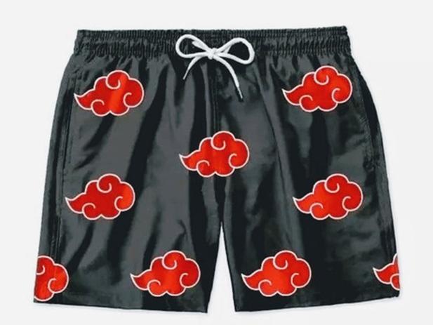 Shorts akatsuki masculino Clearance