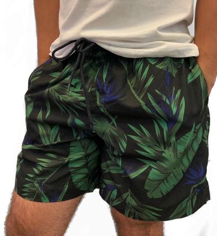 bermuda masculina praia estampada