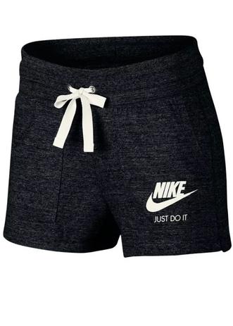 Short Feminino Nike Sportwear Preto Menor preço em Short Feminino Nike Sportwear Preto