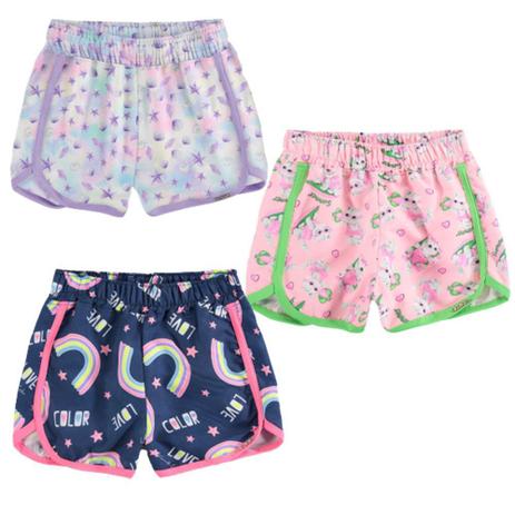 shorts nylon feminino
