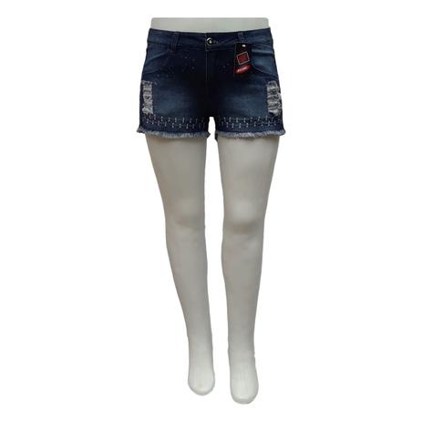 short jeans rasgado plus size