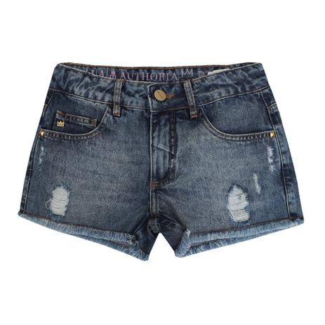 Short Jeans Feminino Teen Confort - I a m authoria Menor preço em Short Jeans Feminino Teen Confort - I a m authoria