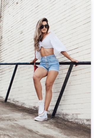 Short Jeans Clara Barra Desfiada 36 Ao 44 Modelos Sortidos - Feira da  Madrugada SP