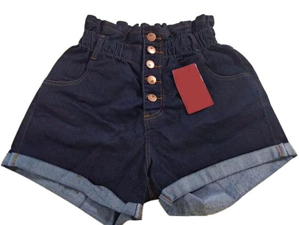 short cintura muito alta