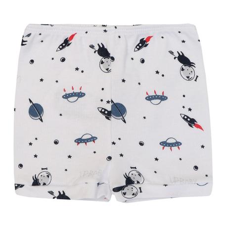 Short Masculino Bebê Suedine Estampa Espacial - Up baby Menor preço em Short Masculino Bebê Suedine Estampa Espacial - Up baby