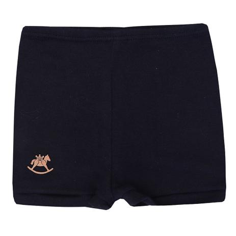 Short Masculino Bebê Up Baby Suedine Azul Marinho Menor preço em Short Masculino Bebê Up Baby Suedine Azul Marinho
