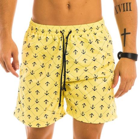 short com forro masculino