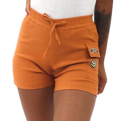 short feminino militar