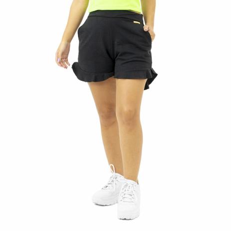 short com babado no cos