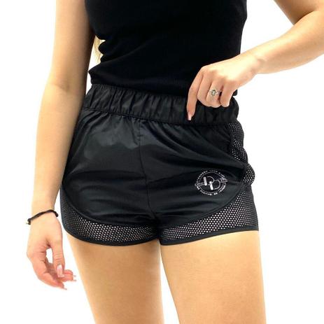 short de microfibra feminino