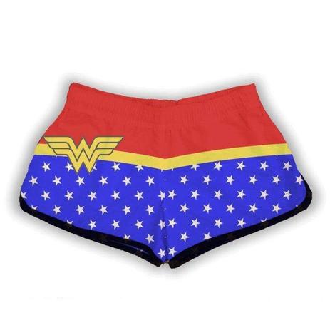 Short doll mulher maravilha Clearance