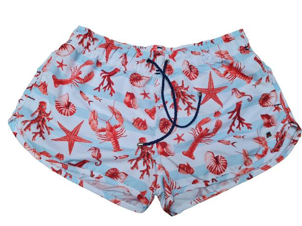 shorts tactel feminino para praia plus size