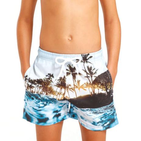 bermuda de praia infantil