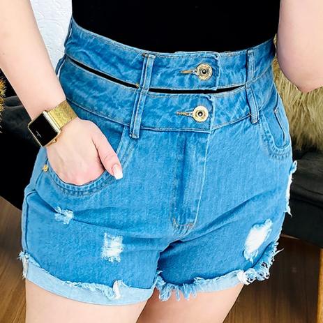 Short jeans cos dobrado Clearance