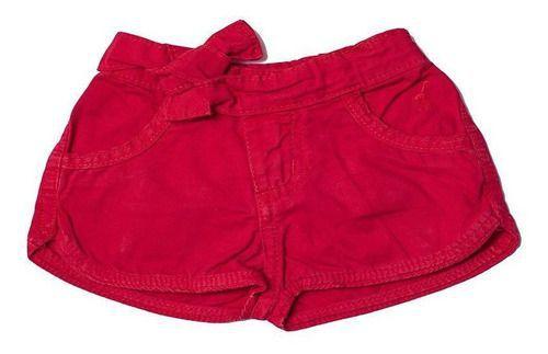 short feminino infantil