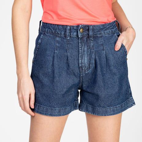 short alfaiataria jeans
