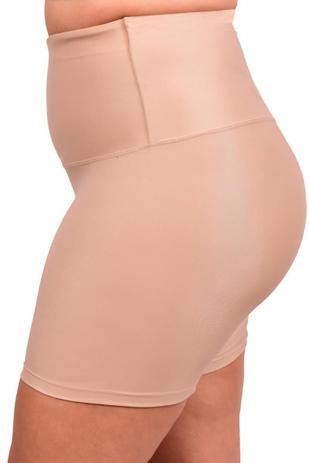 short plus size cintura alta