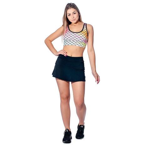 short saia babado