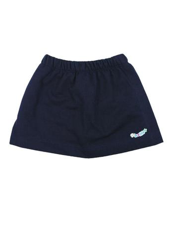 Shorts Saia em Moletinho Azul Marinho Be Little Menor preço em Shorts Saia em Moletinho Azul Marinho Be Little