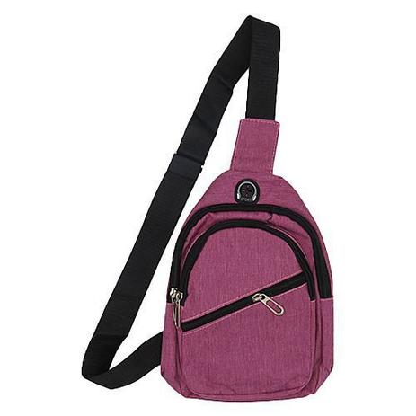 shoulder bolsa roxa